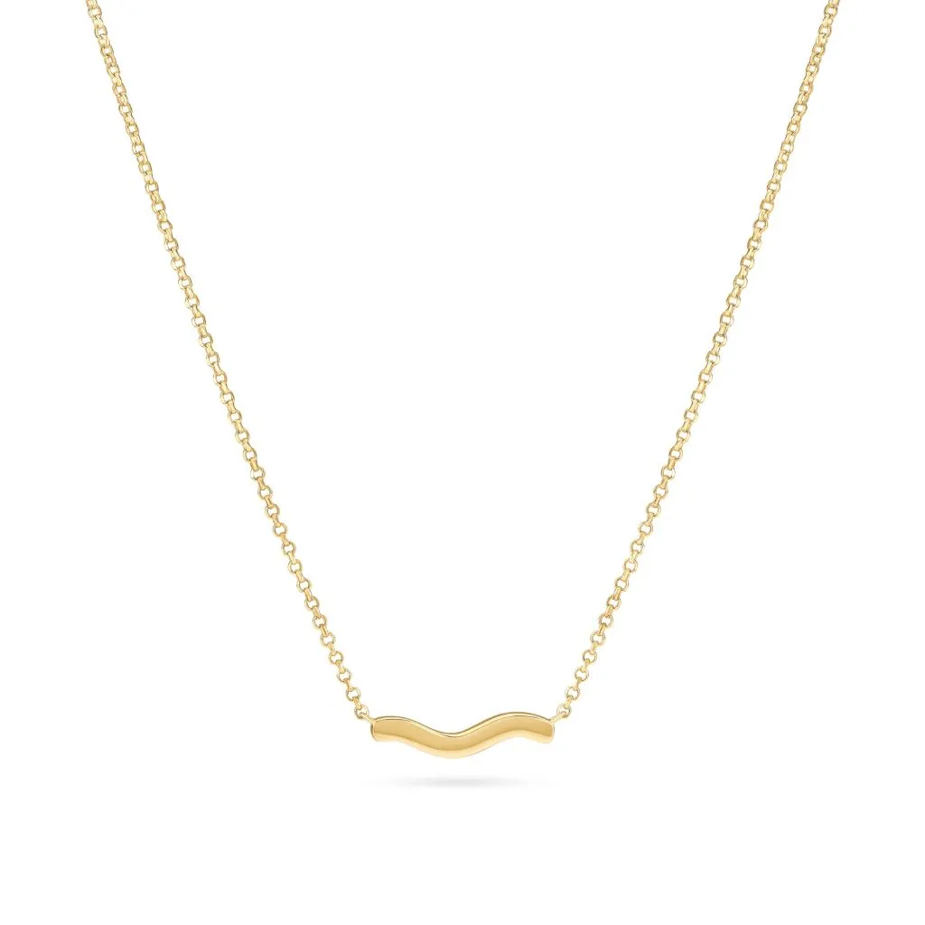 Sif Jacobs - Ellera Waves Pianura - Halskæde - N3859-YG