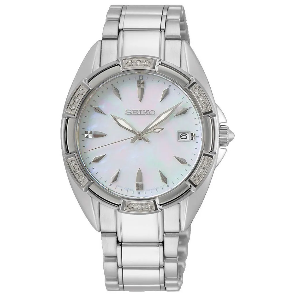 Seiko Dame SKK883P1 – 34mm quartz dameur med safirglas og 10 bar vandtæthed