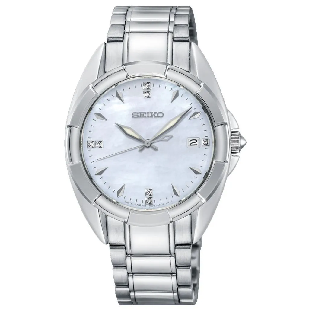 Seiko Dame SKK885P1 – 34mm quartz dameur med safirglas og 10 bar vandtæthed