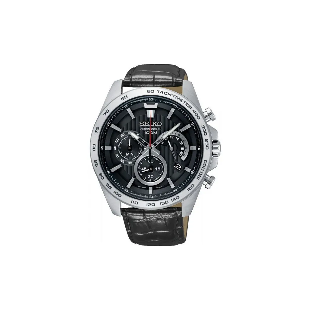 Seiko Herre SSB305P1 – Quartz ur med mineral glas og 10 bar vandtæthed