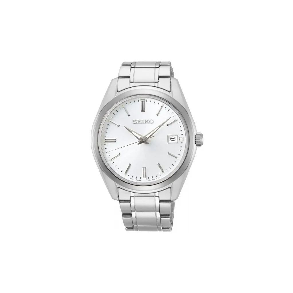 Seiko herreur SUR311P1 – vandtæt quartz ur med safirglas