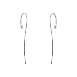 Georg Jensen Mercy Long øreringe i sølv

