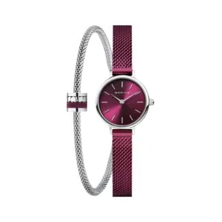 Bering Classic poleret sølv dameur 11022-909-GWP front

