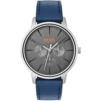 Hugo Boss Orange Copenhagen herreur 1550066 med quartz urværk og grå urskive

