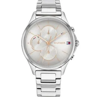Tommy Hilfiger dameur 1782263 med sølv urskive og quartz urværk