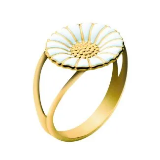 Georg Jensen Daisy Lille Ring 20000310 i forgyldt sølv