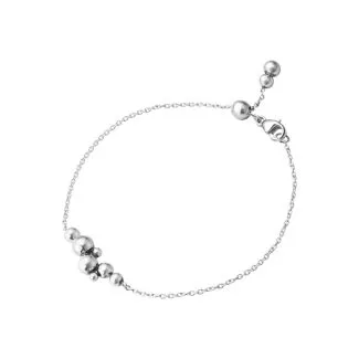 Georg Jensen Grape Chain armbånd i sølv
