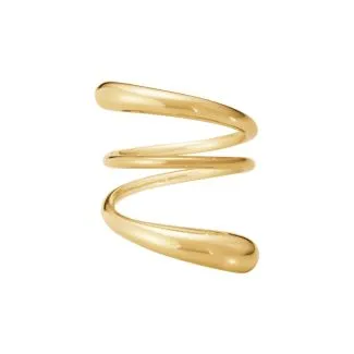 Georg Jensen Mercy Twist ring i guld med elegant twist design

