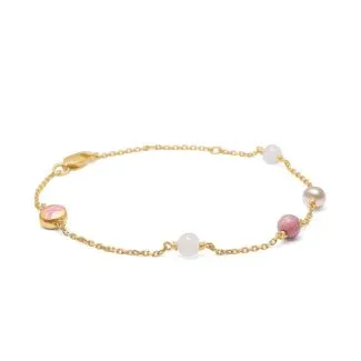 Mads Z Støt Brysterne armbånd 2256200 i forgyldt sølv

