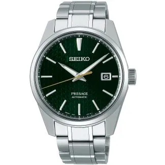 Seiko Presage SPB169J1 herreur med grøn urskive

