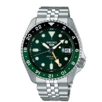 Seiko 5 Sports herreur grøn urskive 43mm automatik

