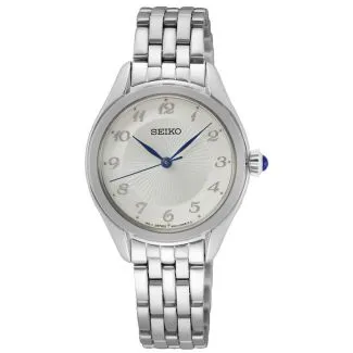 Seiko Classic dame ur SUR379P1 med hvid skive

