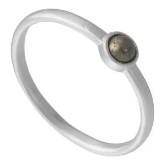 Aqua Dulce Roxy sølvring med pyrit sten

