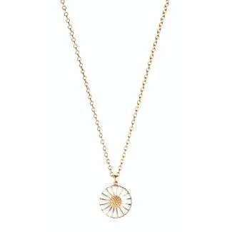 Georg Jensen Daisy Pendant Forgyldt Sølv 18mm
