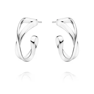 Georg Jensen Infinity Øreringe i Sølv