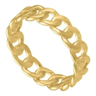 Aqua Dulce Selia forgyldt ring til kvinder – klassisk og stilren