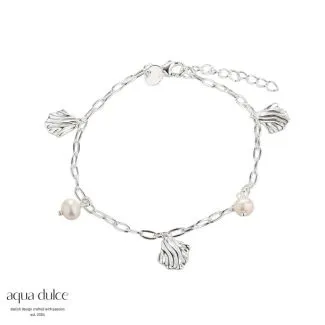 Aqua Dulce HULDA armbånd i sølv til kvinder – stilfuldt dansk design

