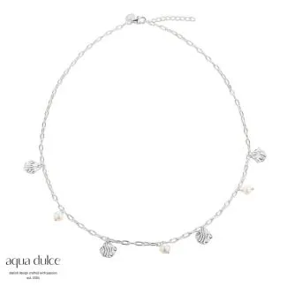 Aqua Dulce Hulda sølv halskæde til kvinder

