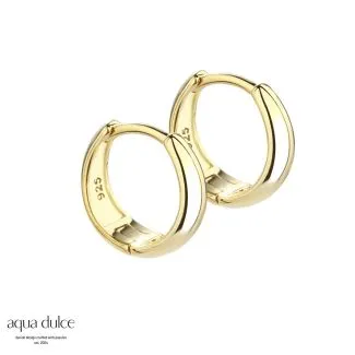 Aqua Dulce EMMA ørestikker i forgyldt sølv til kvinder

