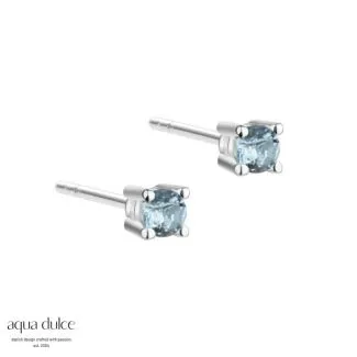 Aqua Dulce Big Kaya Sky ørestikker i sølv med stilrent design

