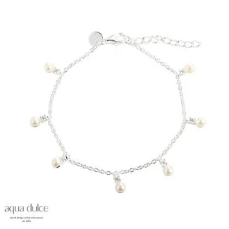 Aqua Dulce Darling Bubbles Armbånd Sølv Elegant Smykke Kvinde