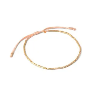 Enamel Lola armbånd B68G_2 sølv forgyldt

