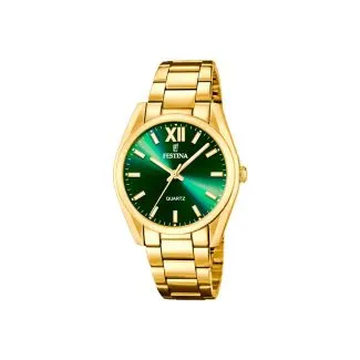 Festina Alegria/Happiness dameur 20640/9 med grøn urskive og quartz urværk
