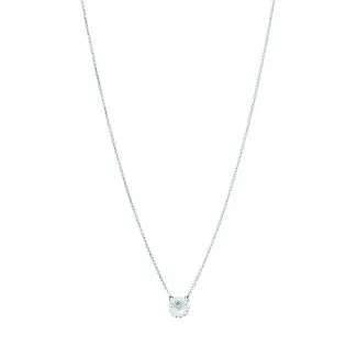 Lund Copenhagen Marguerit Collier Hvid Emalje 925 Smykke