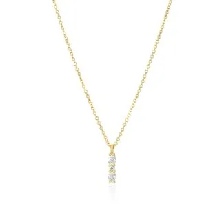 Sif Jacobs - Ellera Ovale Piccolo - Halskæde - N2414-CZ-YG