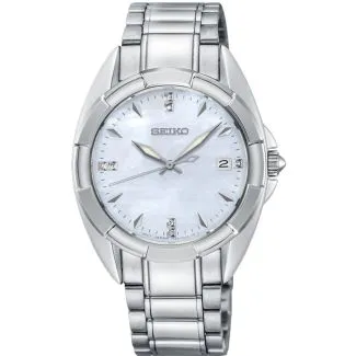 Seiko Dame SKK885P1 – 34mm quartz dameur med safirglas og 10 bar vandtæthed