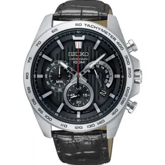 Seiko Herre SSB305P1 – Quartz ur med mineral glas og 10 bar vandtæthed