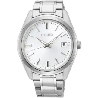 Seiko herreur SUR311P1 – vandtæt quartz ur med safirglas