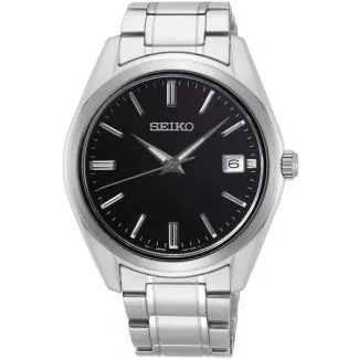 Seiko herreur SUR311P1 – vandtæt quartz ur med safirglas