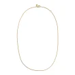 byBiehl Classic halskæde 80cm – elegant forgyldt sølv halskæde
