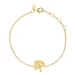 byBiehl Tree of Life armbånd – forgyldt sølv armbånd