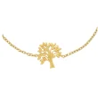 Elegant Tree of Life armbånd fra byBiehl i forgyldt sølv