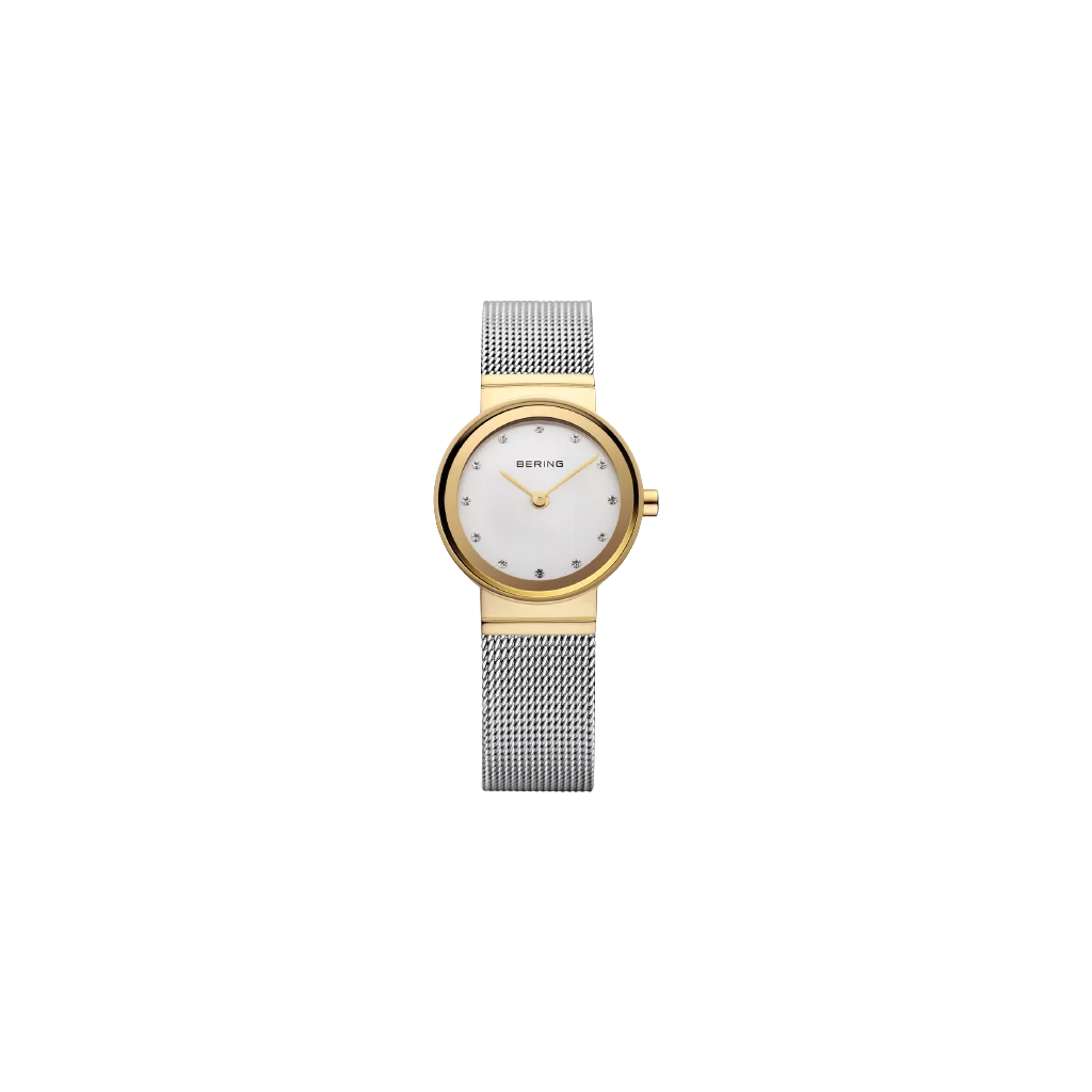 Bering Classic 10122-001 poleret sølv kvinde ur