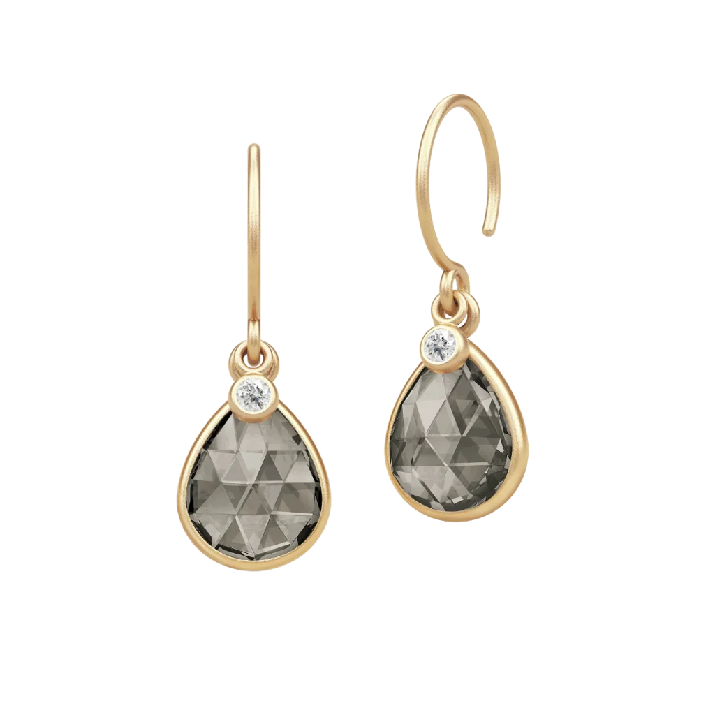 Julie Sandlau Leela øreringe HKS750GDSMCRCZ forgyldt sølv

