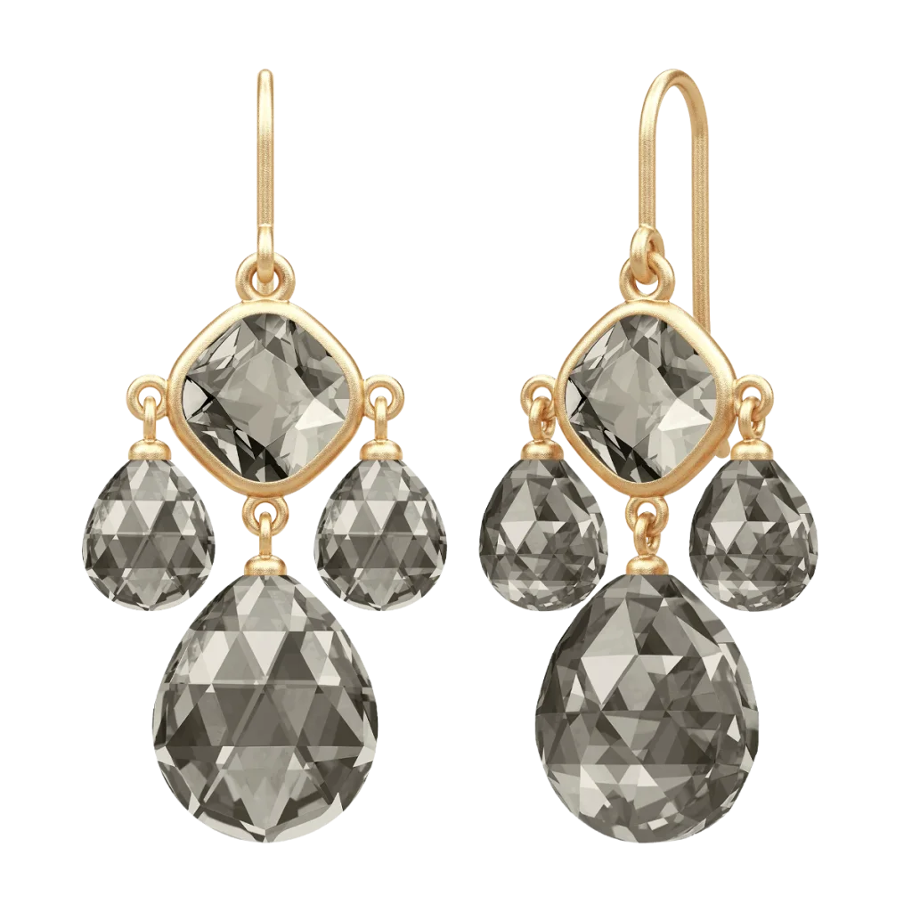 Julie Sandlau Olivia øreringe HKS777GDSMCR forgyldt sølv