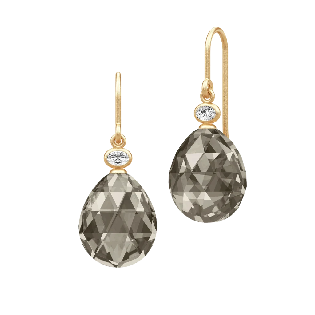 Julie Sandlau Ofelia forgyldt sølv øreing HKS780GDSMCRCZ

