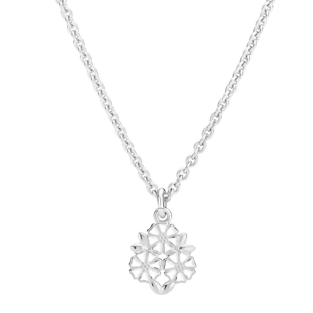 Lund Copenhagen Marguerit Collie halskæde 9025078-H i sølv