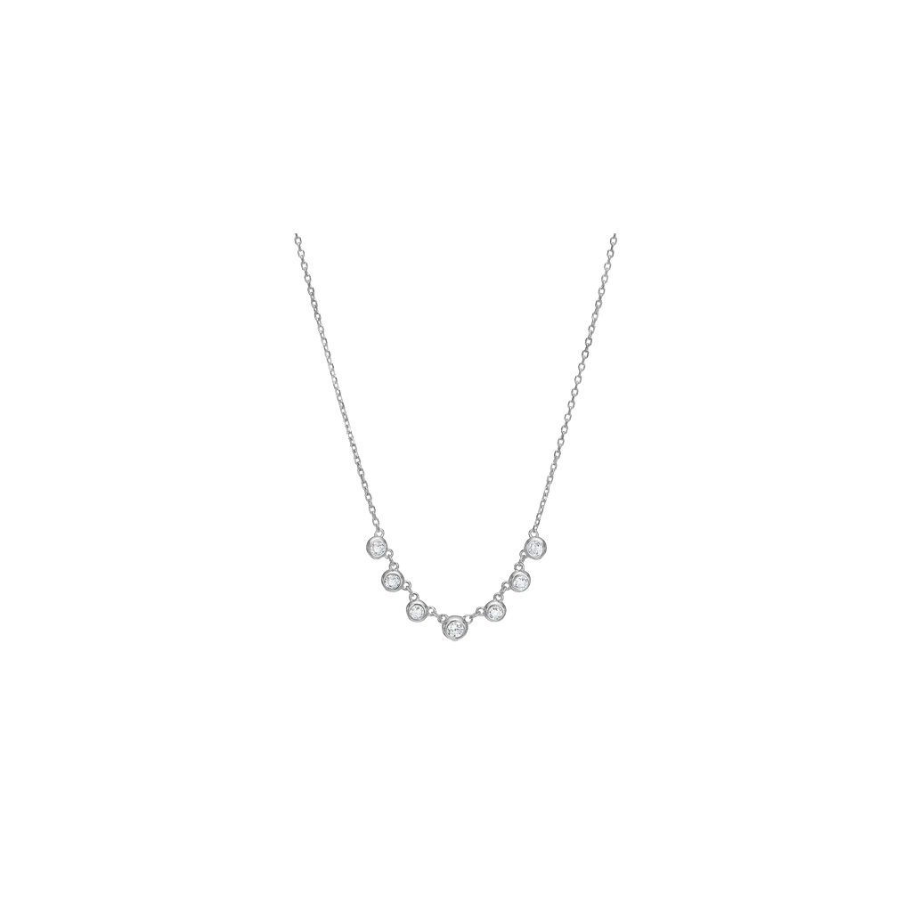 Mads Z Collier Halskæde 8127379 i sølv til kvinder