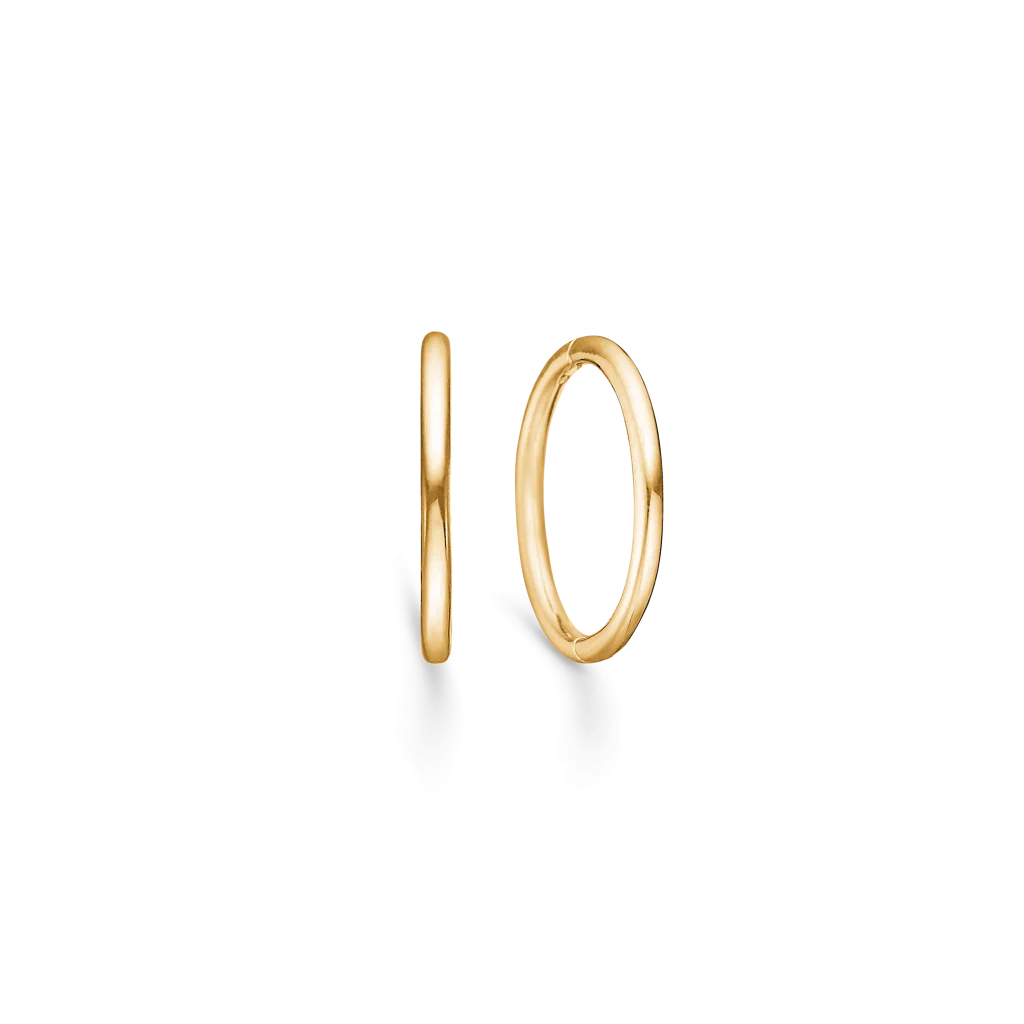 Mads Z - Sølv forg. 12 mm - Knækcreol  - 8210527