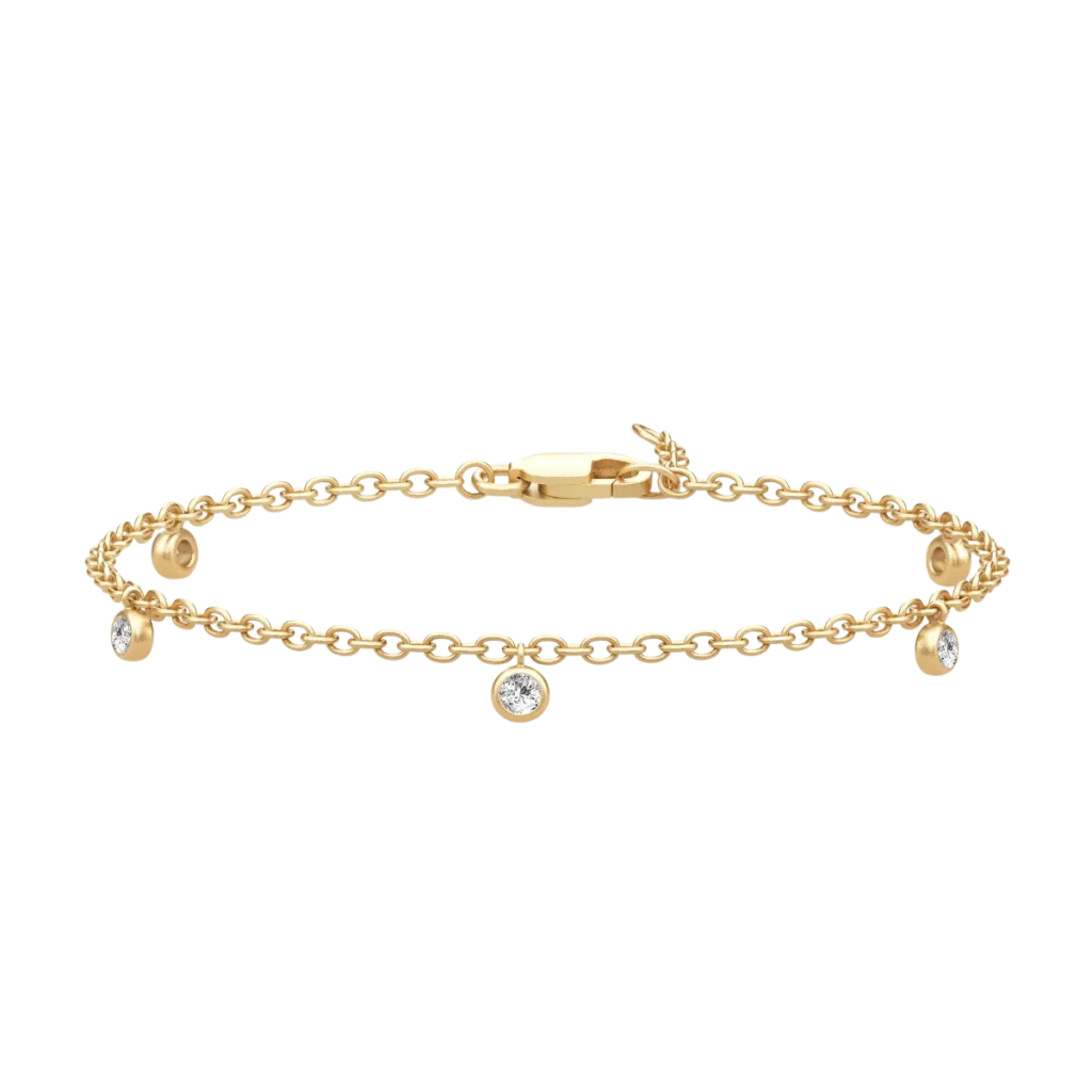 Julie Sandlau Grace armbånd med syntetisk zirconia sten BR336GDCZ