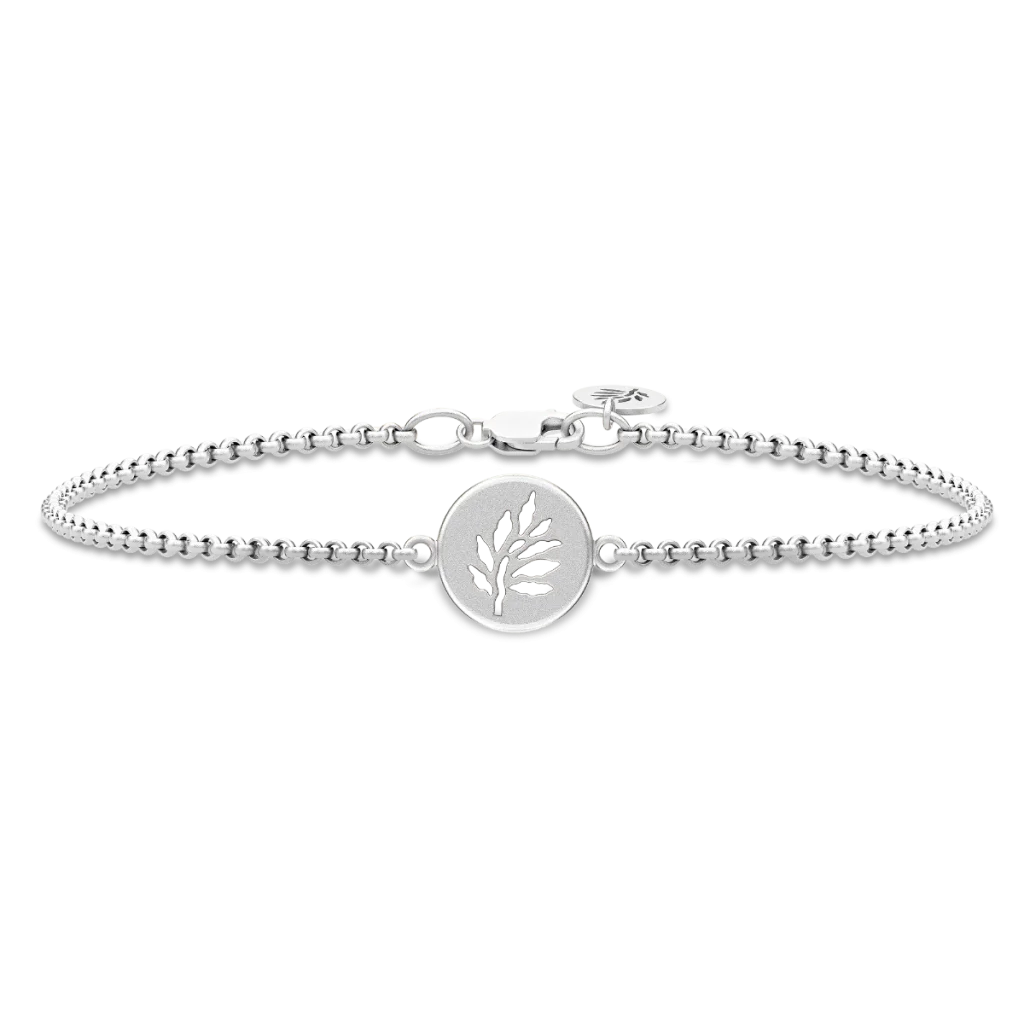 Julie Sandlau Signature armbånd i rhodium