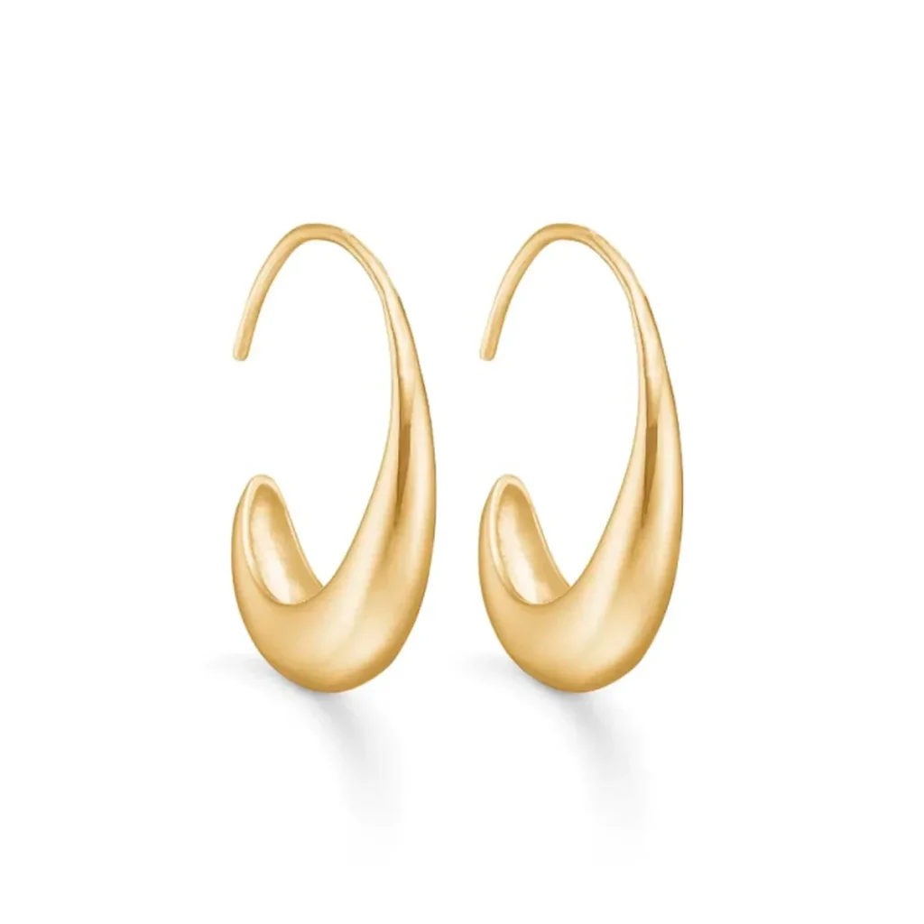 Mads Z - Sølv forg Moon - Ørehænger - 8210353