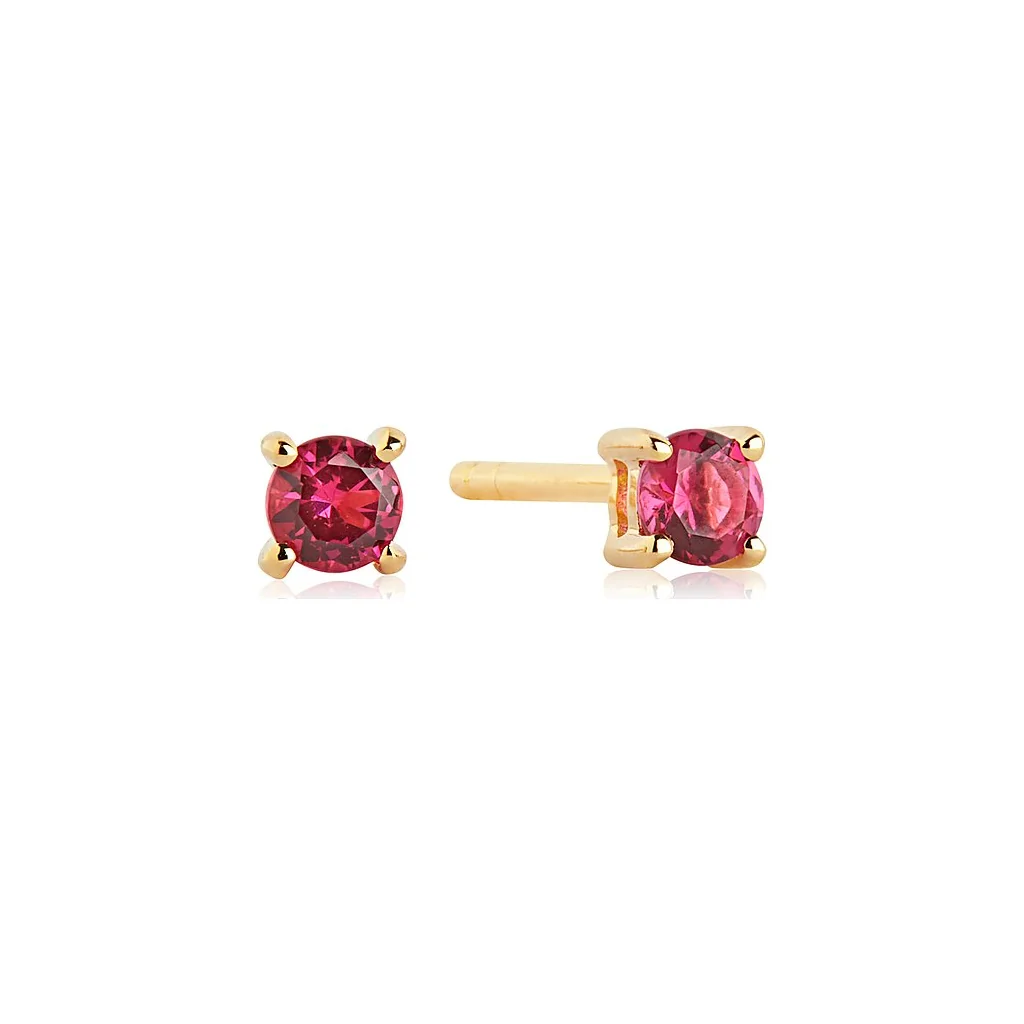 Sif Jacobs Princess Piccolo øreringe i forgyldt sølv

