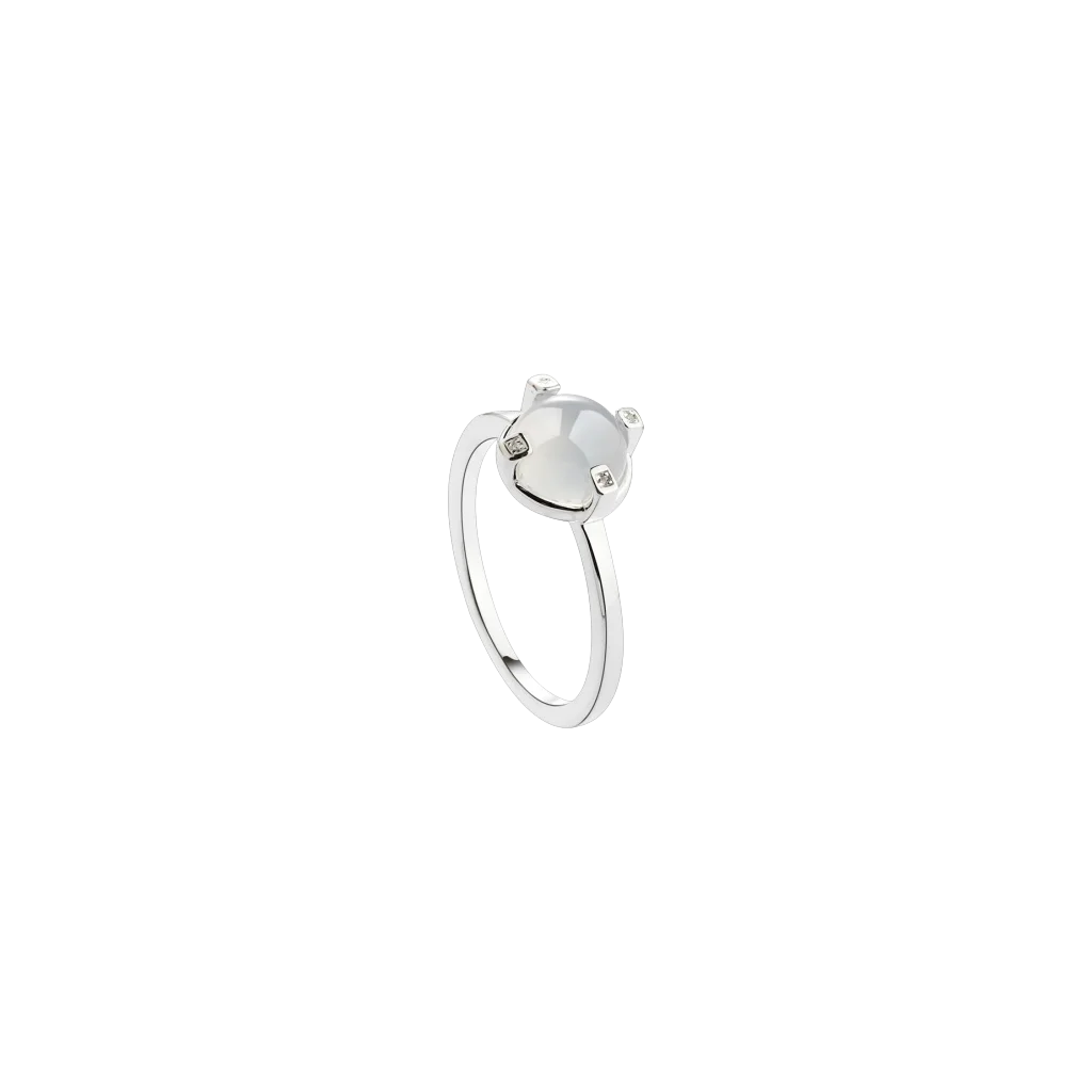 Aqua Dulce Stone Peggy Ring - 5840 sølv Chrysopras ring til kvinder