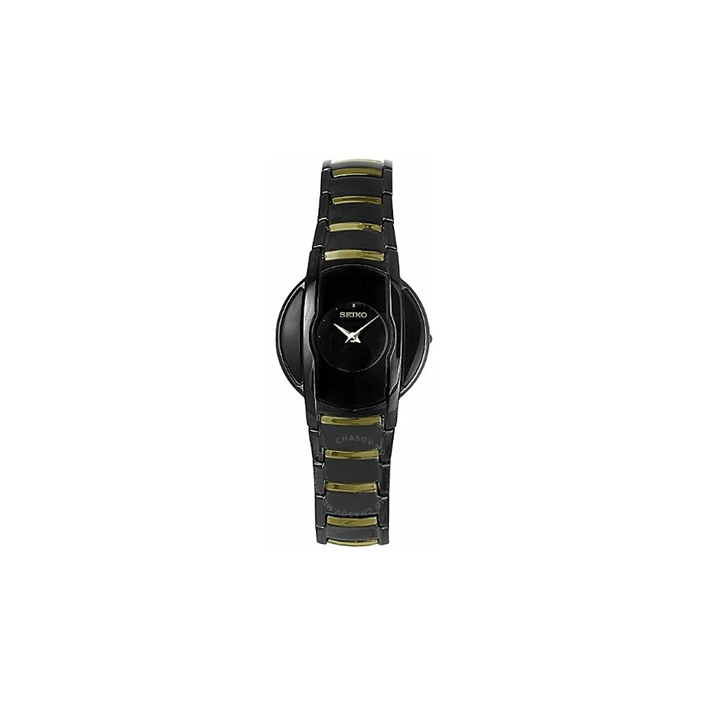 Seiko SUJF83P1 dameur med sort urskive og 30 bar vandtæthed