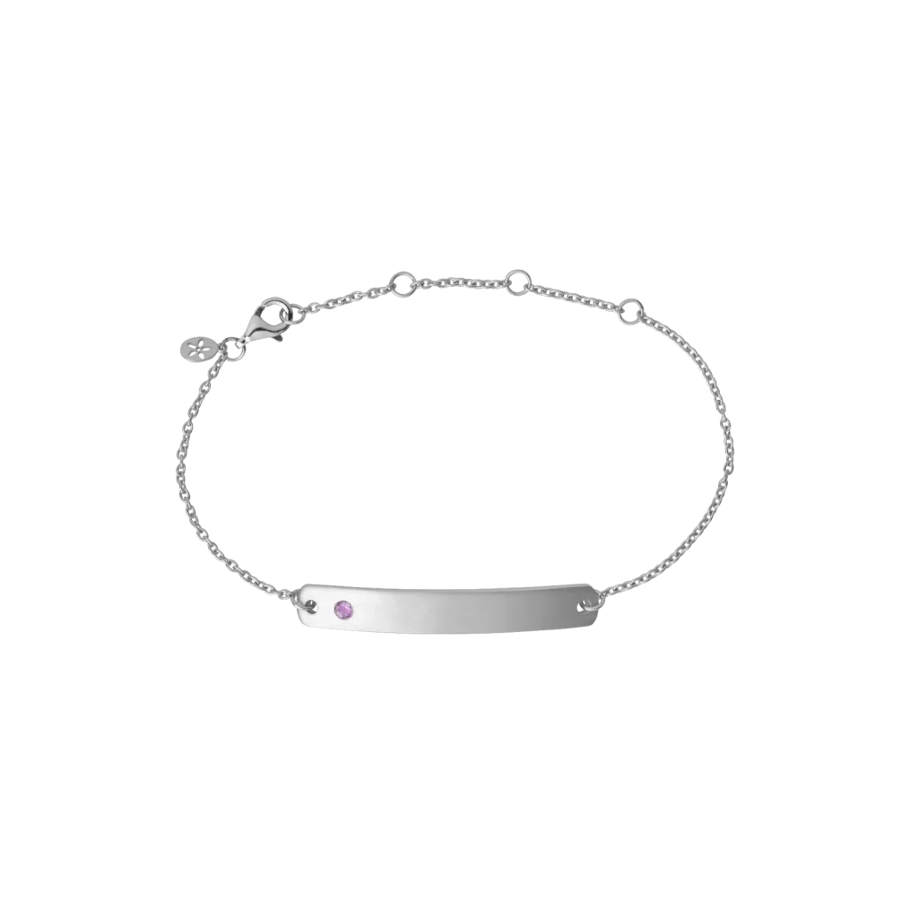 byBiehl My Powers Armbånd – sølvarmbånd med sten